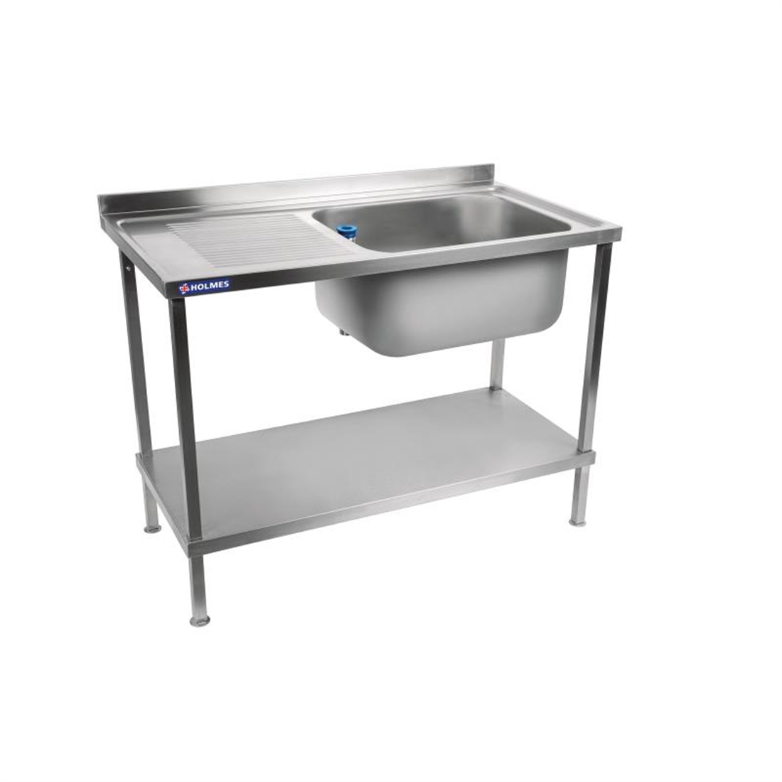 Holmes Fully Assembled Stainless Steel Sink Left Hand Drainer 1500mm