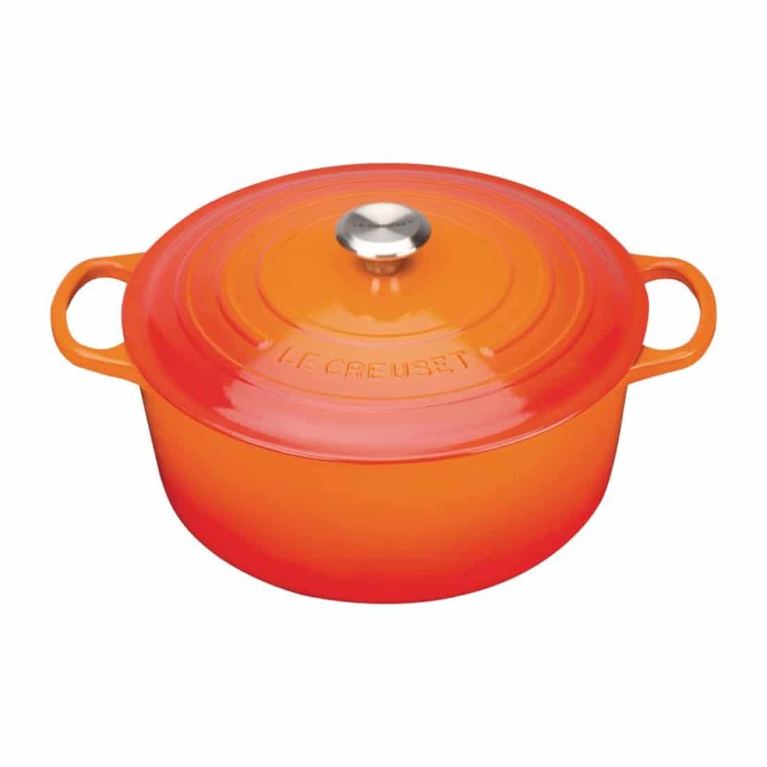 Le Creuset Cast Iron Round Casserole 28cm 6.7L Volcanic