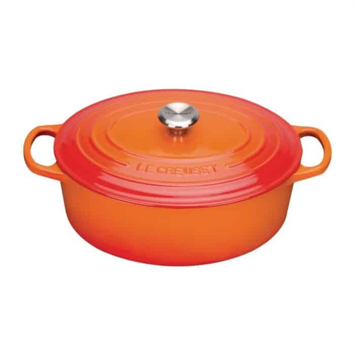 Le Creuset Cast Iron Oval Casserole 27cm 4.1L Volcanic