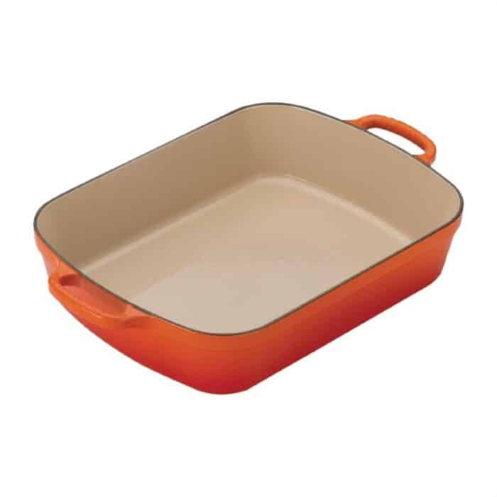 Le Creuset Cast Iron Roaster 33cm 4.9L Volcanic