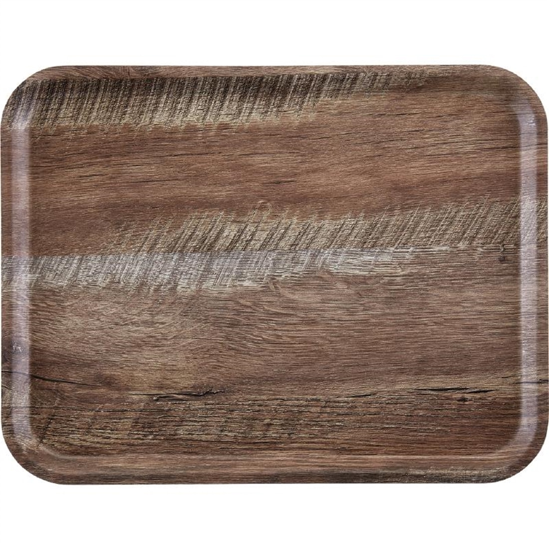 Cambro Madeira Tray Dark Oak 430mm