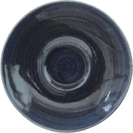 Churchill Monochrome Espresso Saucer Mist Blue 114mm