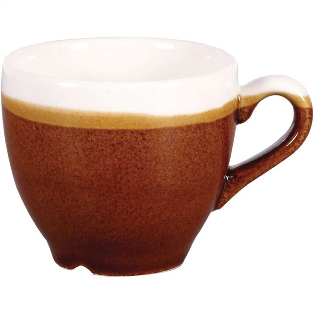 Churchill Monochrome Espresso Cup Cinnamon Brown 89ml