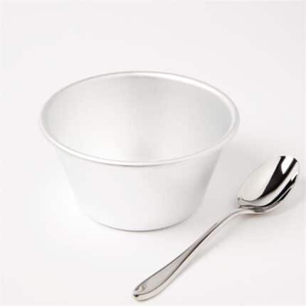 Vogue Aluminium Pudding Basin 340ml