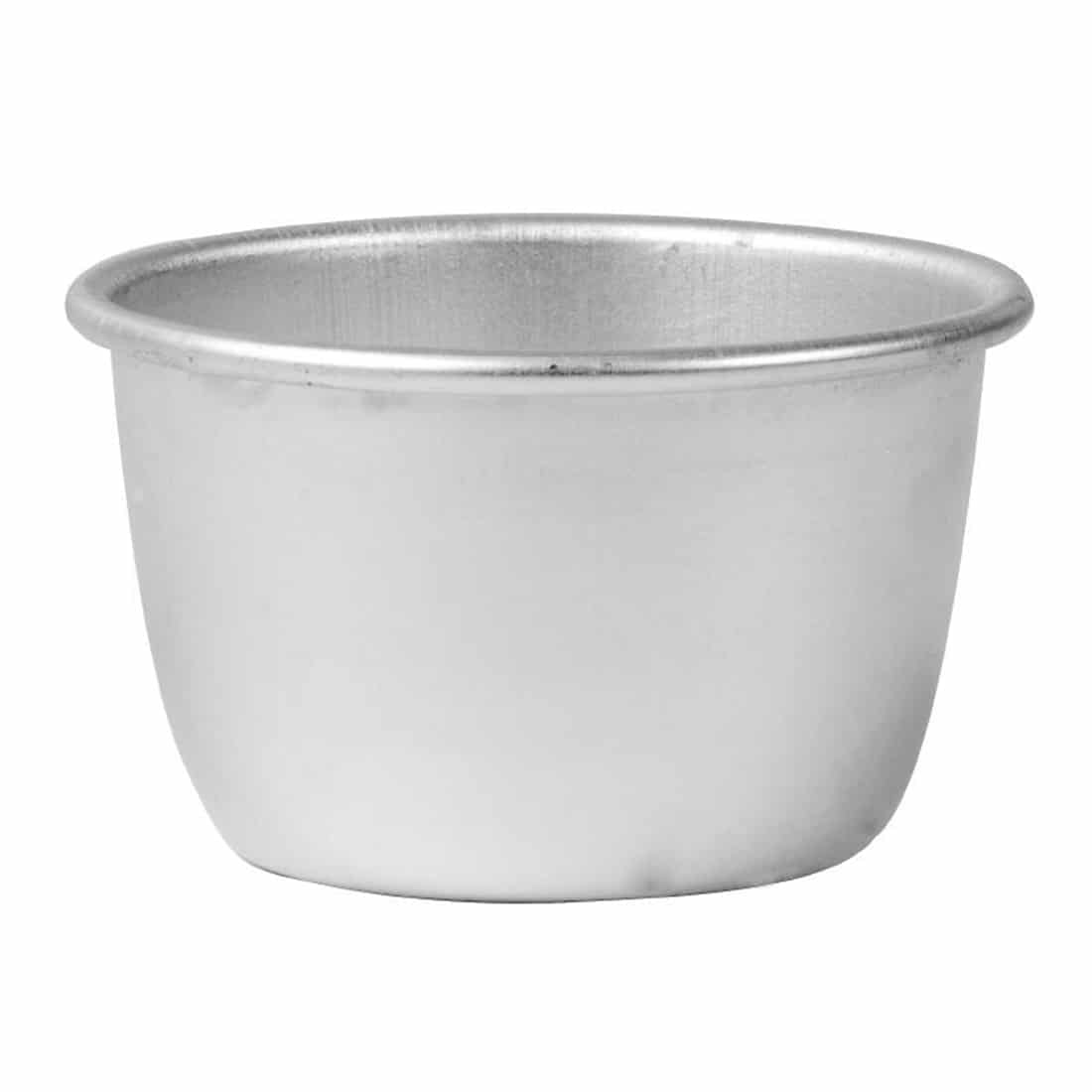 Vogue Aluminium Mini Pudding Basin 170ml