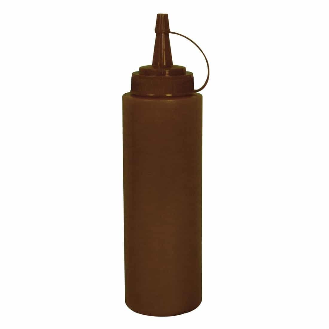 Vogue Brown Squeeze Sauce Bottle 12oz