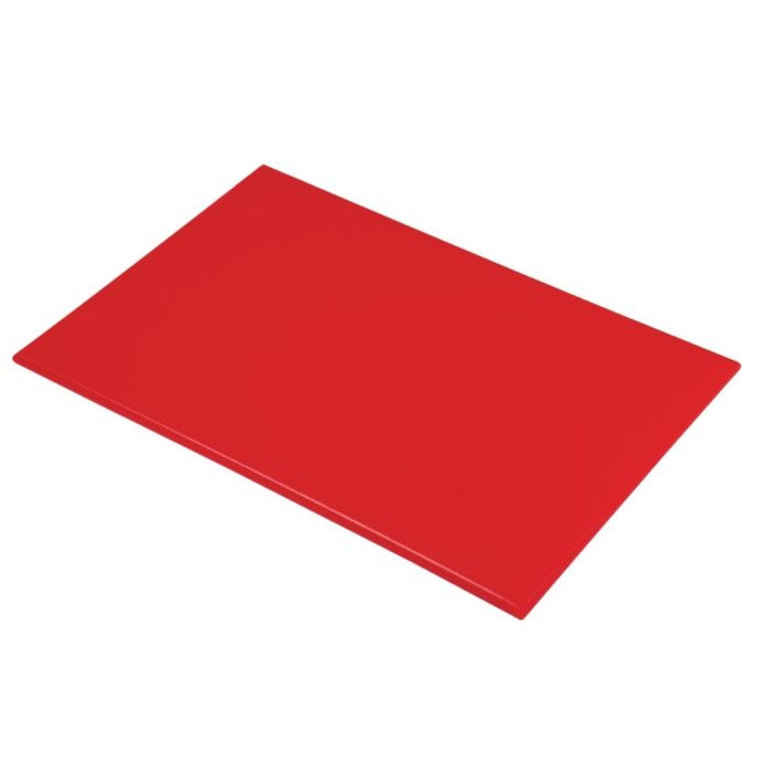 Hygiplas Anti Microbial High Density Red Chopping Board