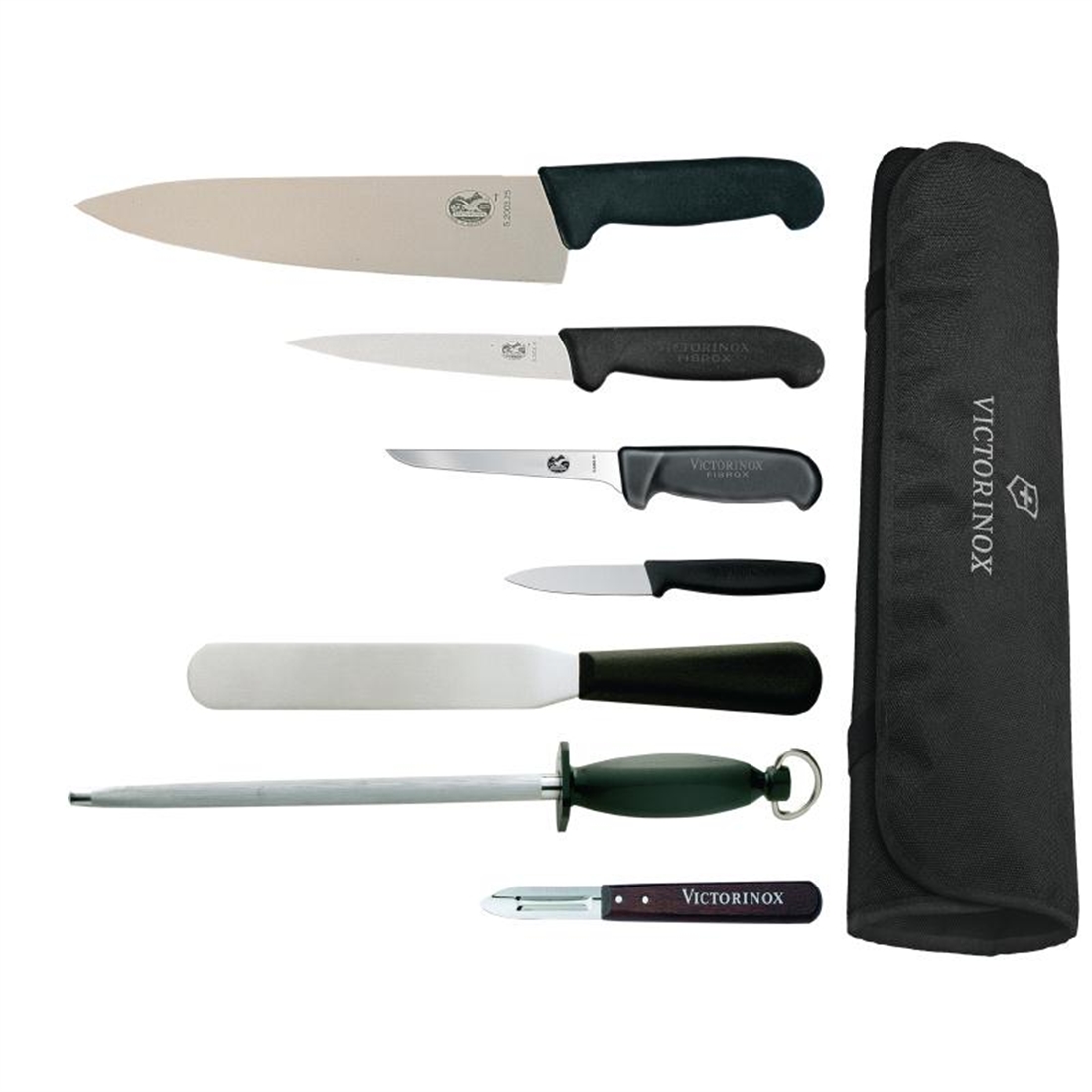 Dick Knives DL384 Knife Set with Roll Bag
