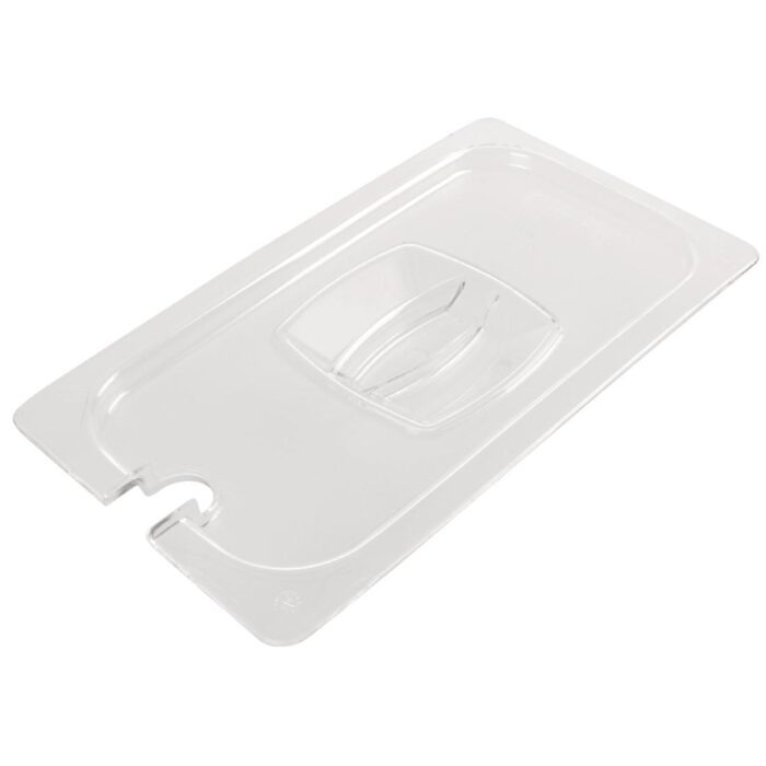 Rubbermaid Polycarbonate 1/2 Gastronorm Notched Lid