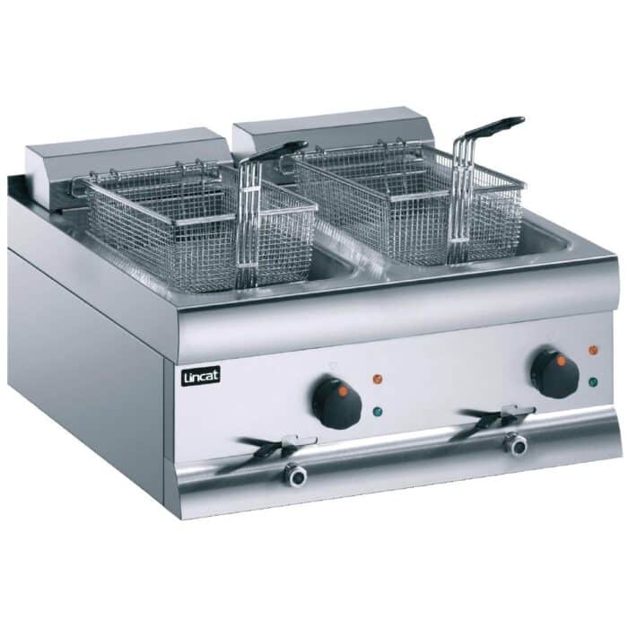 Lincat Silverlink Double Tank Countertop Fryer DF612