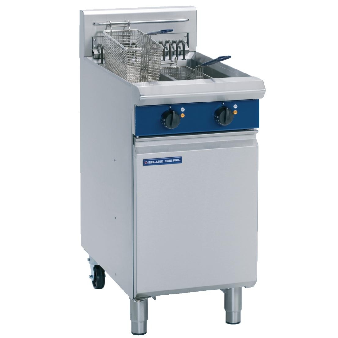 Blue Seal Free Standing Electric Twin Fryer E44