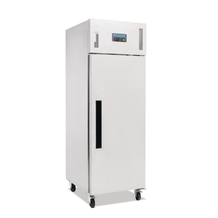 Polar Single Door Freezer Stainless Steel 600Ltr