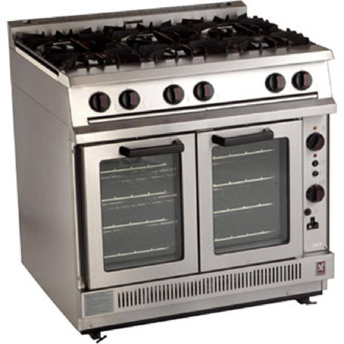 Falcon Dominator 6 Burner Convection Natural Gas Oven Range G2102