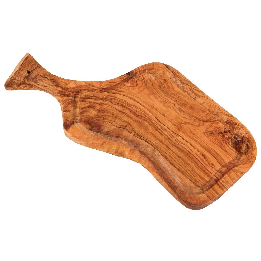 Small Olive Wood Board with Handle