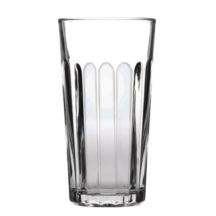 Libbey Duratuff Panelled Highball Glasses 590ml CE Marked