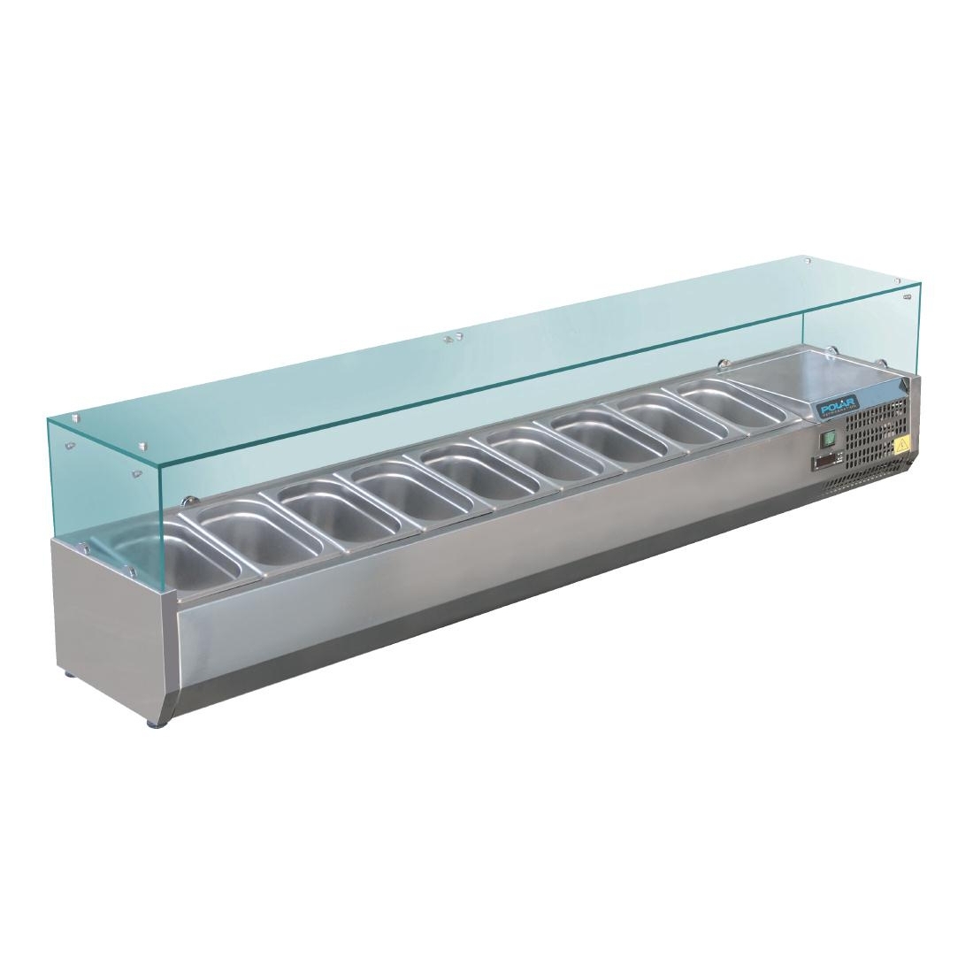Polar Refrigerated Servery Topper 9x 1/3GN