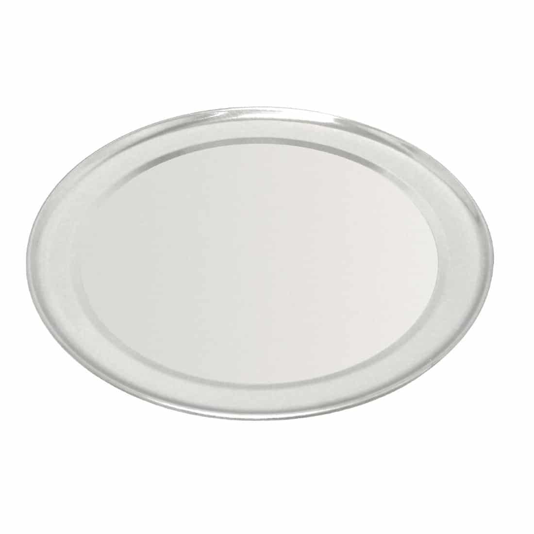 Vogue Aluminium Pizza Tray Wide Rim 8in