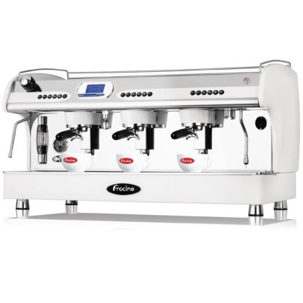 Fracino PID Espresso Coffee Machine 3 Group White PID3