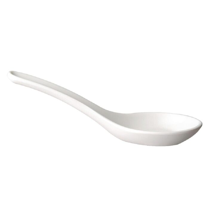 APS Hong Kong Oriental Melamine Spoon White