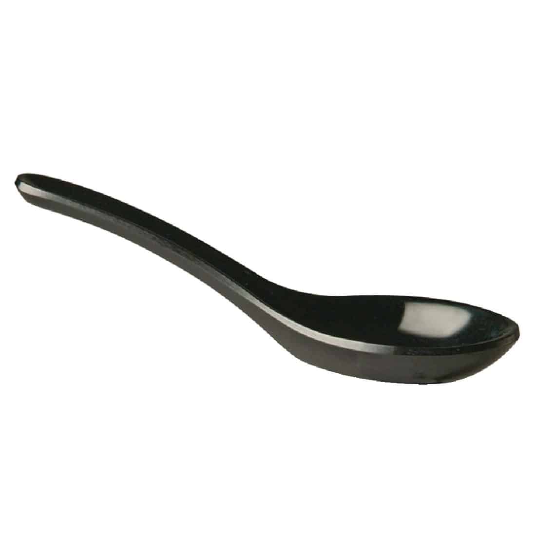 APS Hong Kong Oriental Melamine Spoon Black