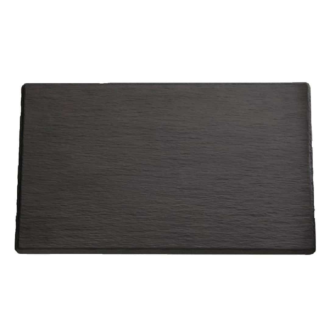 APS 1/3GN Slate Melamine Platter