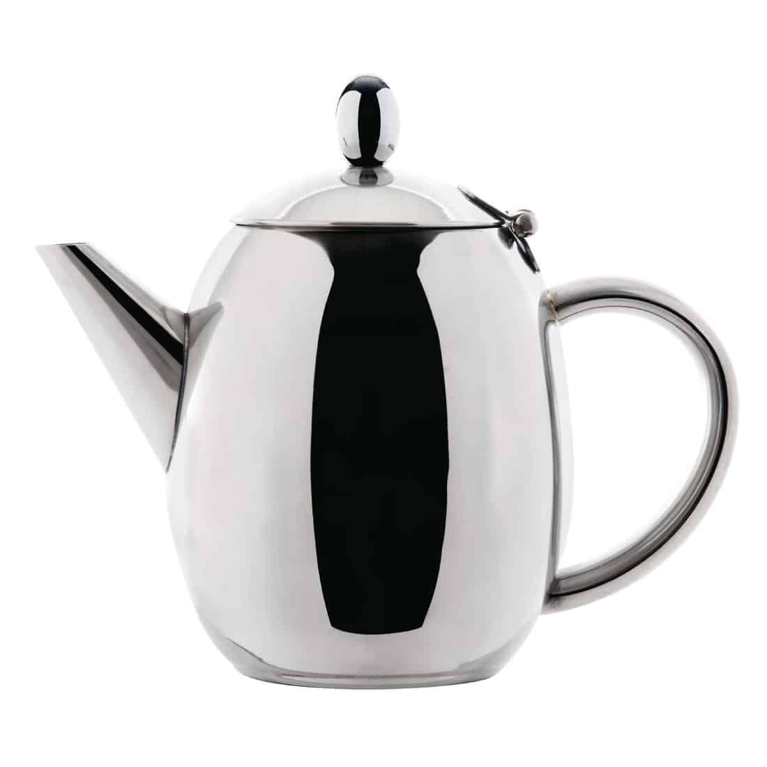 Olympia Richmond Teapot Stainless Steel 35oz