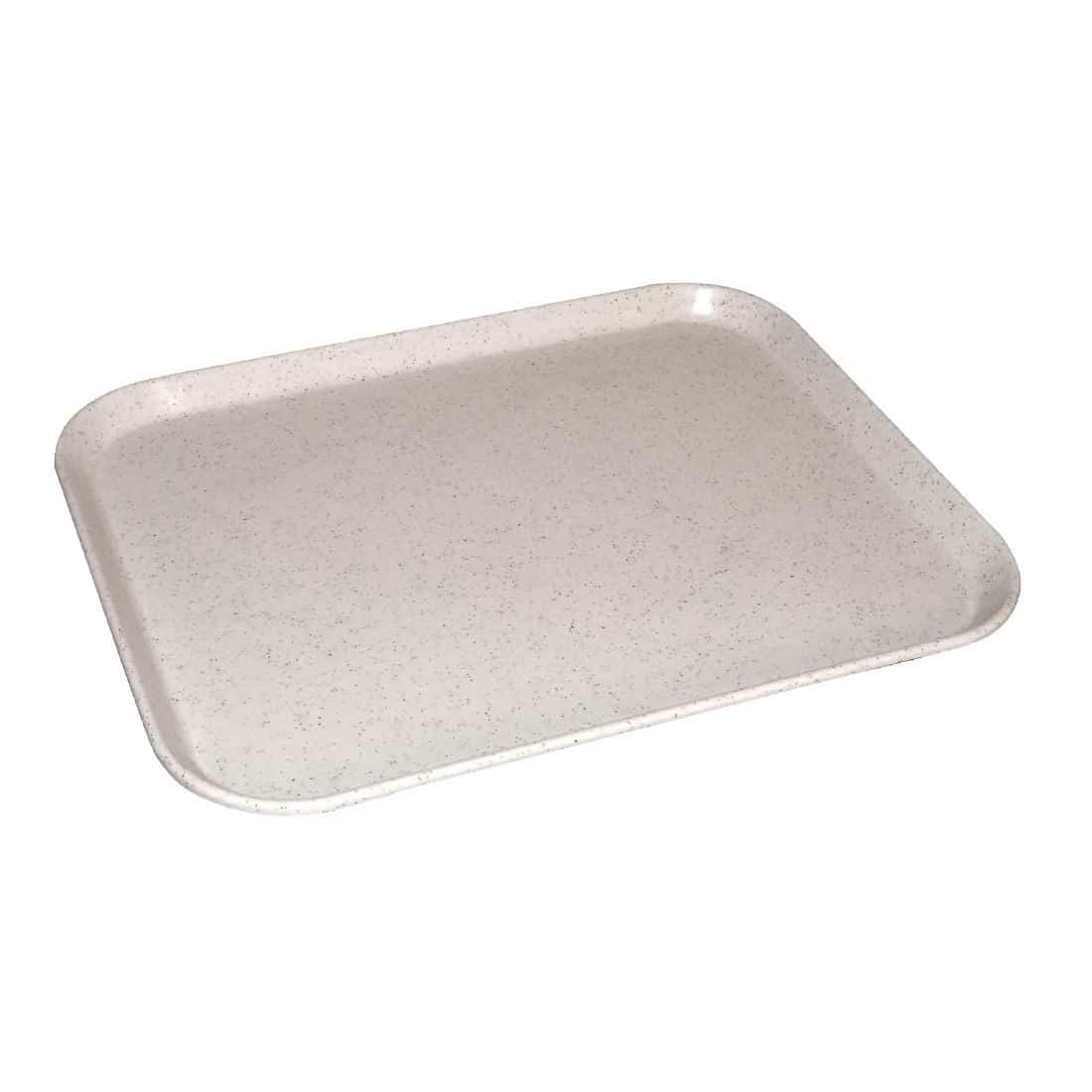 Kristallon Fibreglass Tray Light Grannite 12 x 16 in