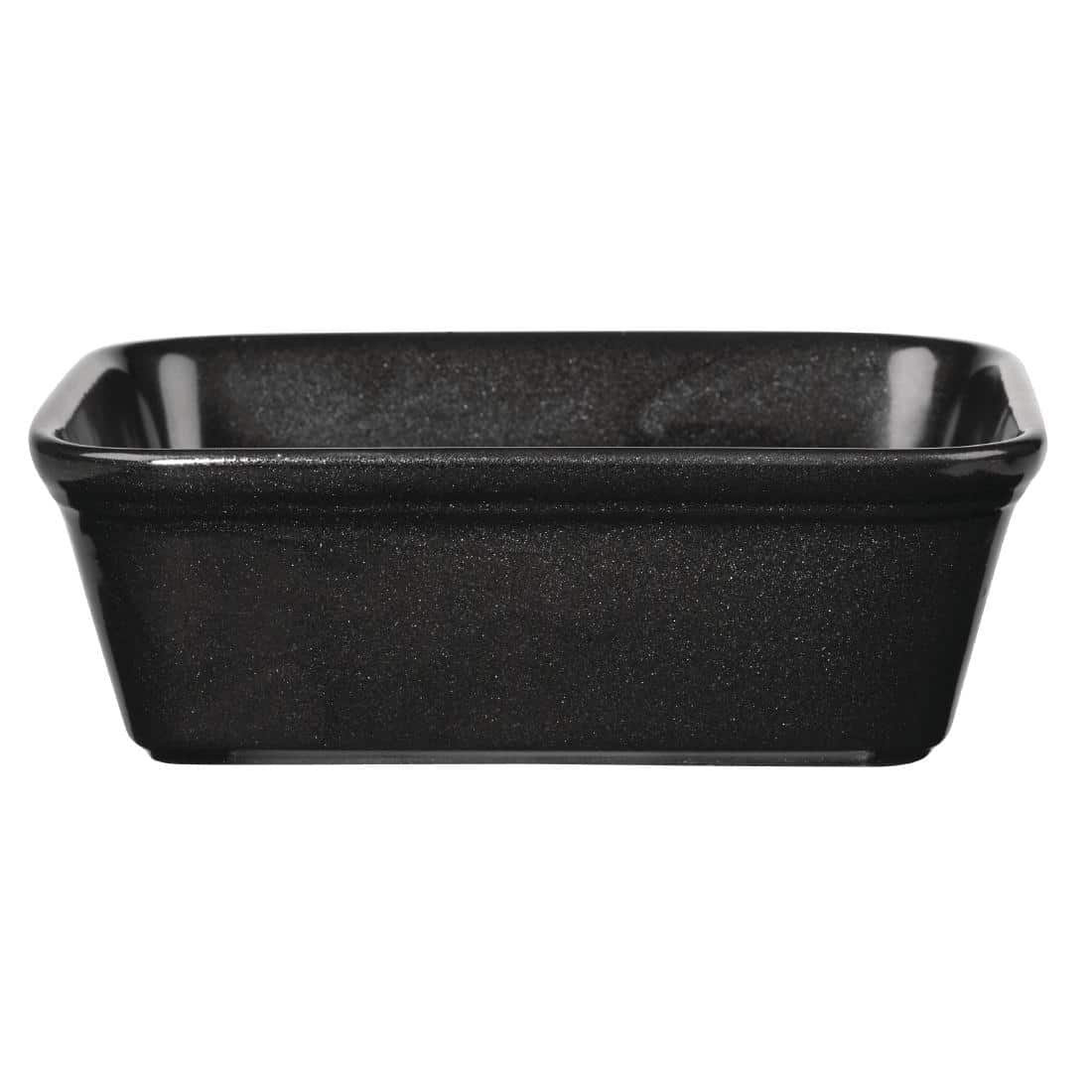 Churchill Cookware Black Rectangular Dishes 160x 120mm