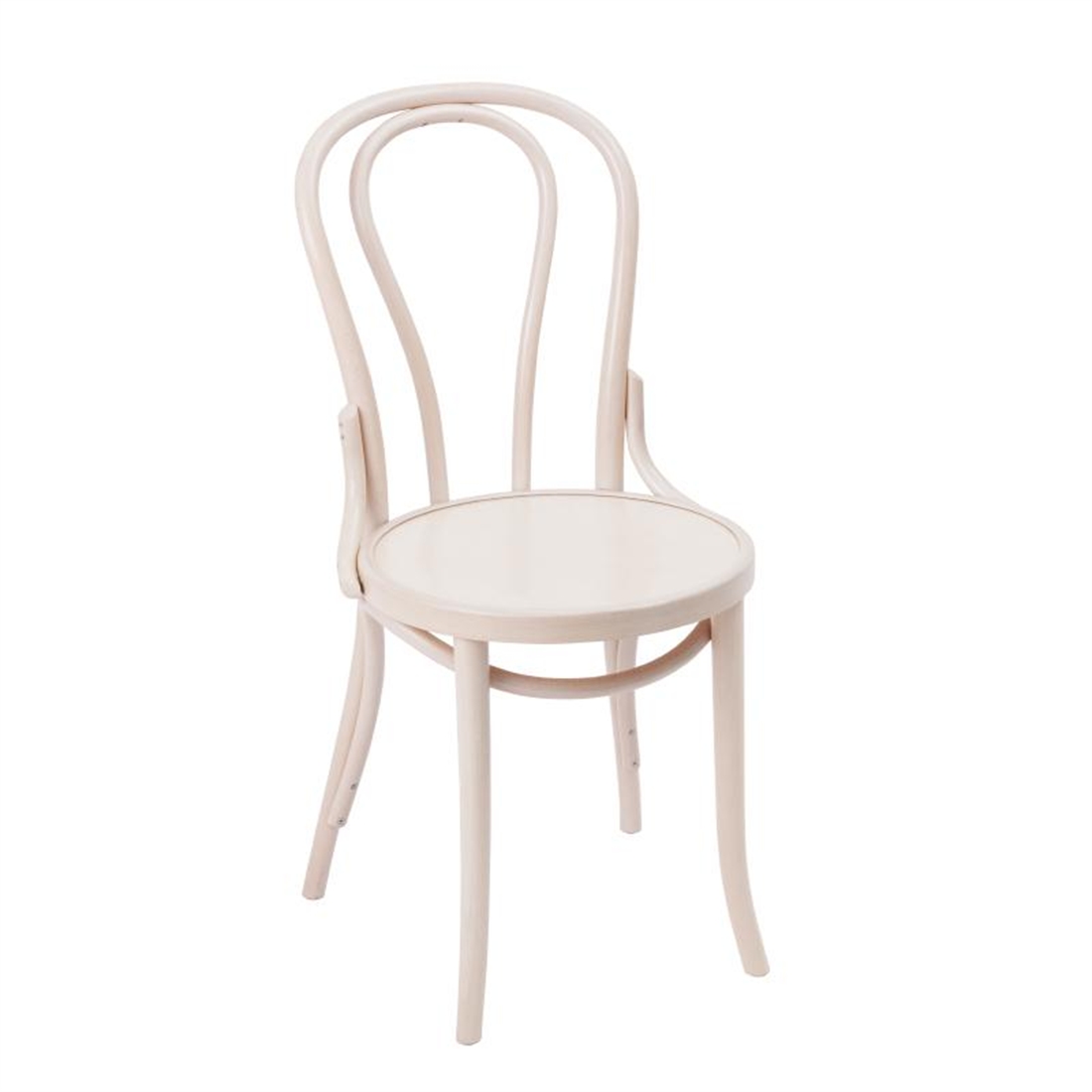 Fameg Bentwood Bistro Sidechair White (Pack of 2)