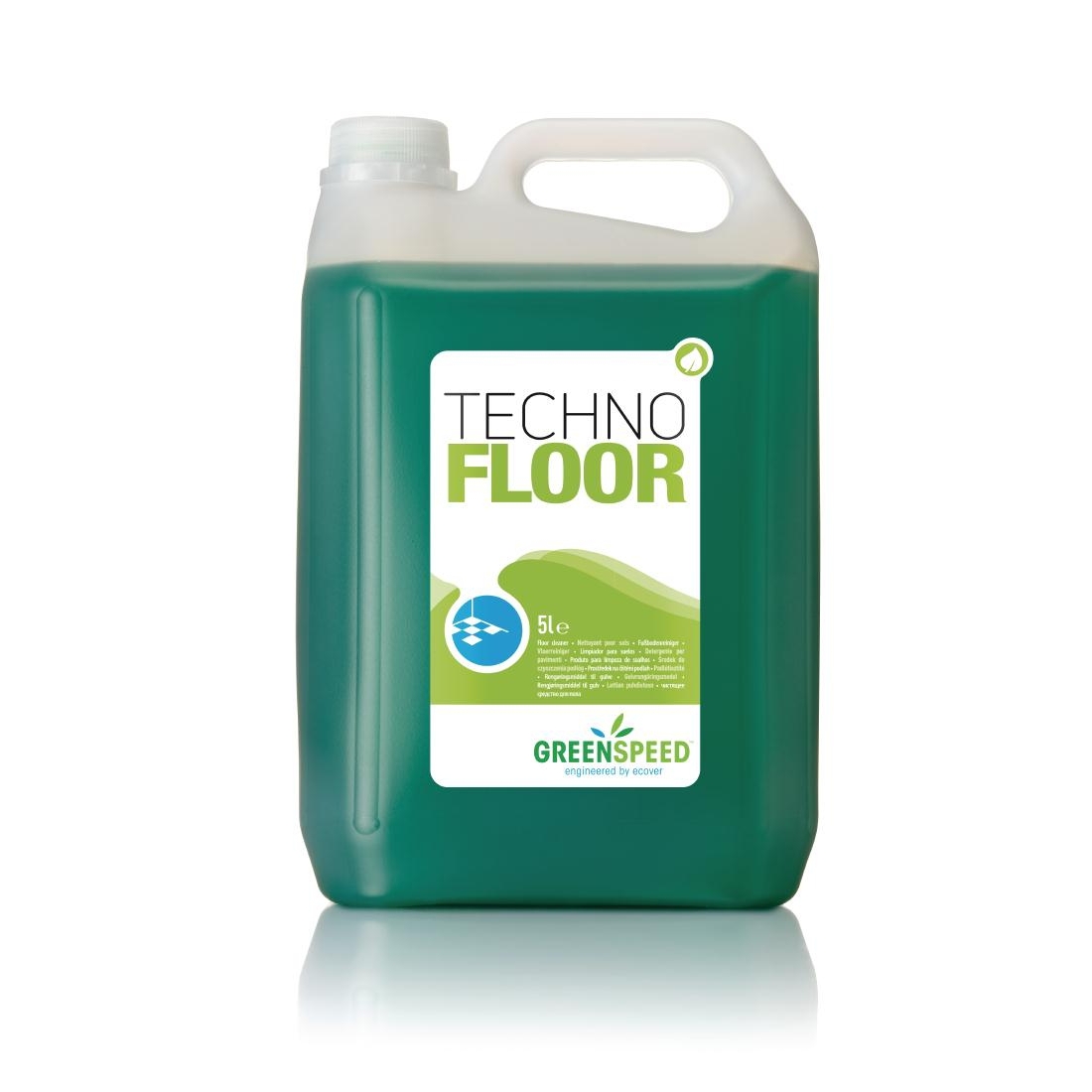 Ecover Techno Floor Cleaner 5 Litre (Pack of 4)