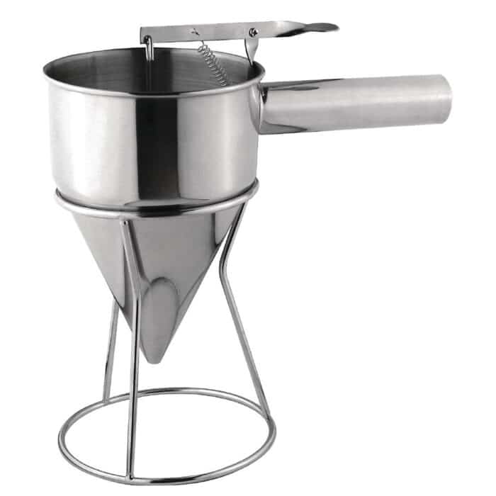 Vogue Stainless Steel Piston Funnel 1.3ltr