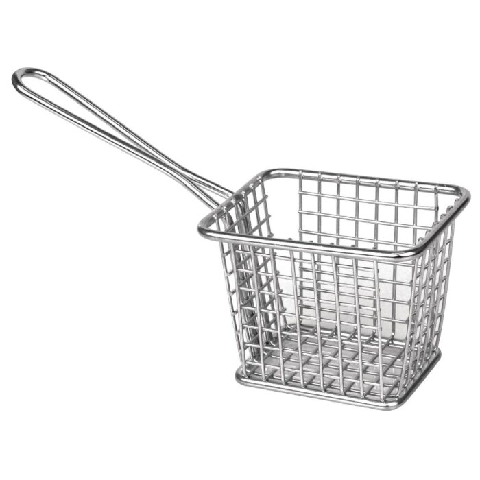 Olympia Chip basket Square with handle Small