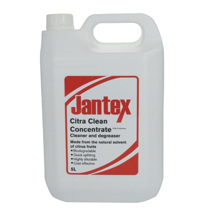 Jantex Orange Based Citrus Cleaner and Degreaser 5 Litre