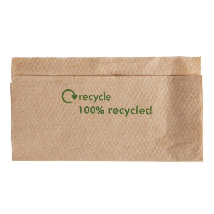 Kraft Lunch Napkins Recycled 330 x 320mm