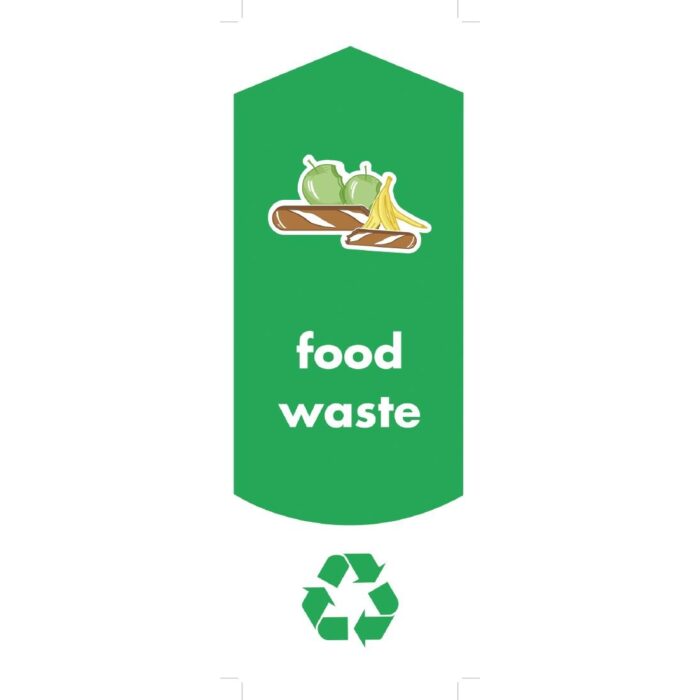 Rubbermaid Food Waste Stickers