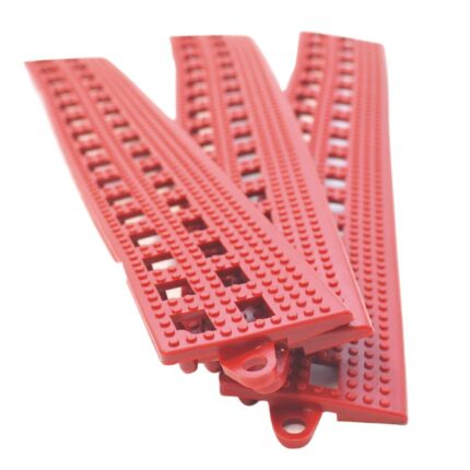 Coba Red Male Edge Flexi-Deck Tiles