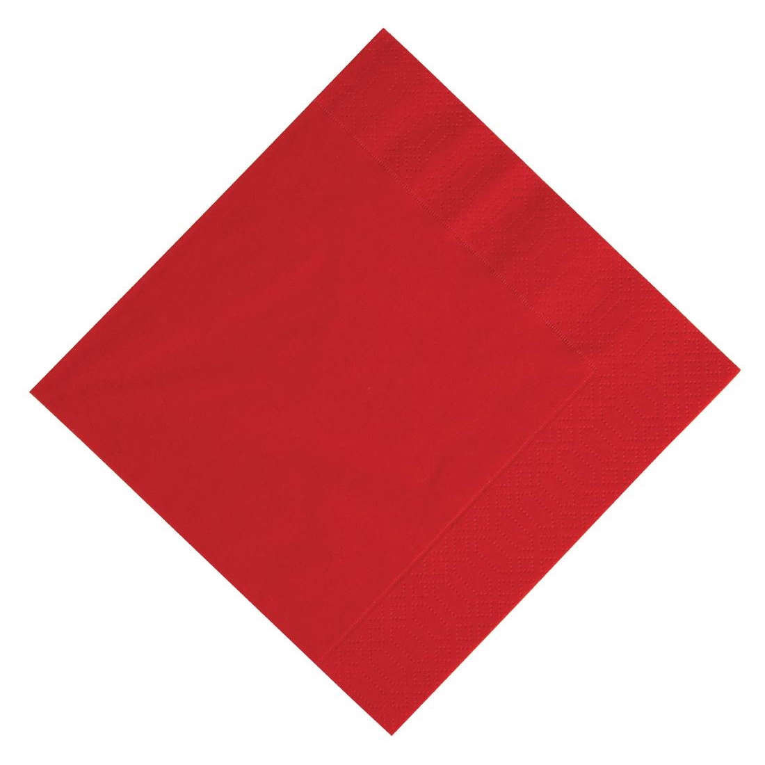 Duni Lunch Napkin Red 330mm