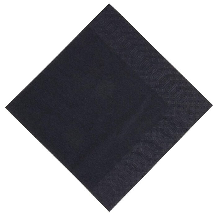 Duni Dinner Napkin Black 400mm