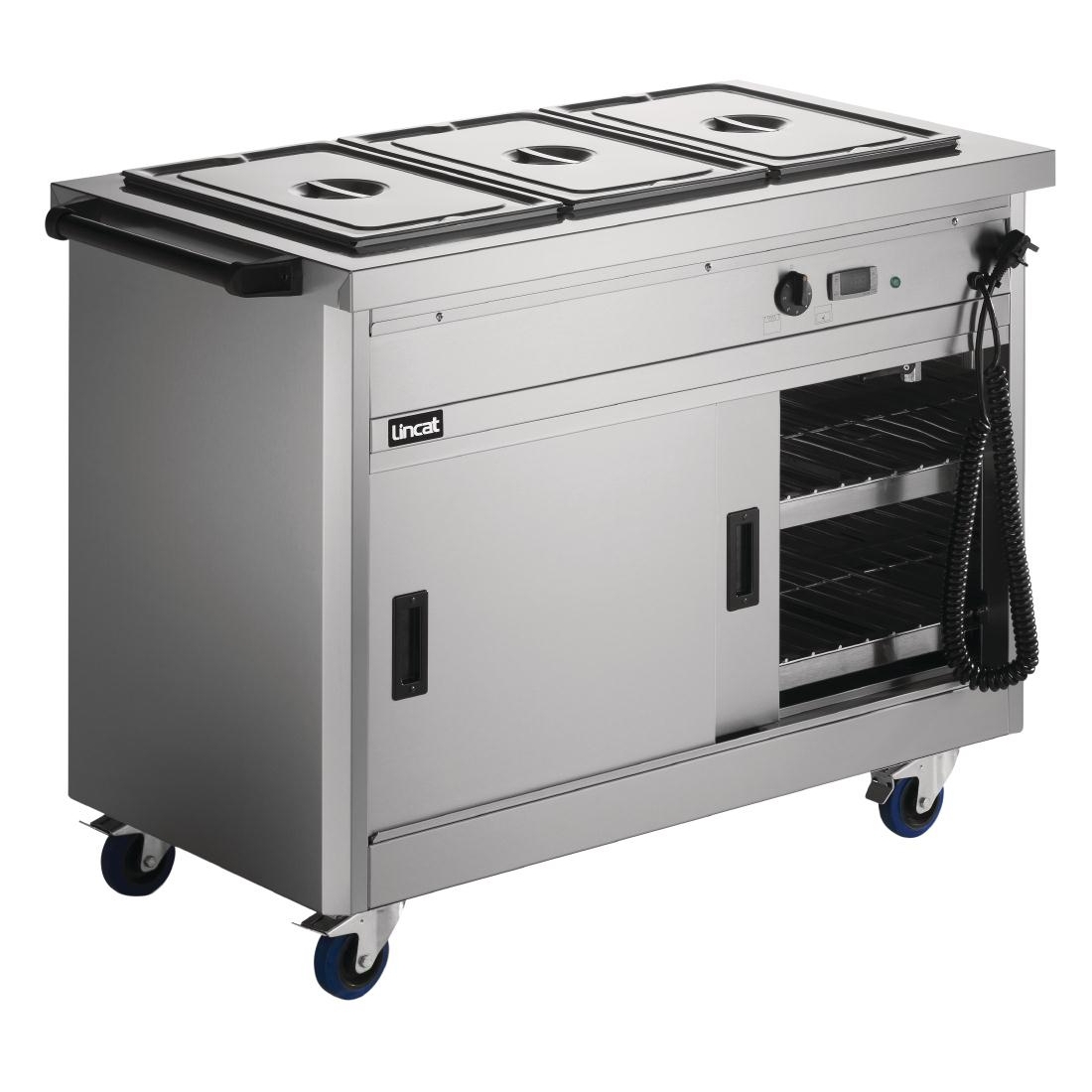 Lincat Panther 670 Series Hot Cupboard with Bain Marie P6B3