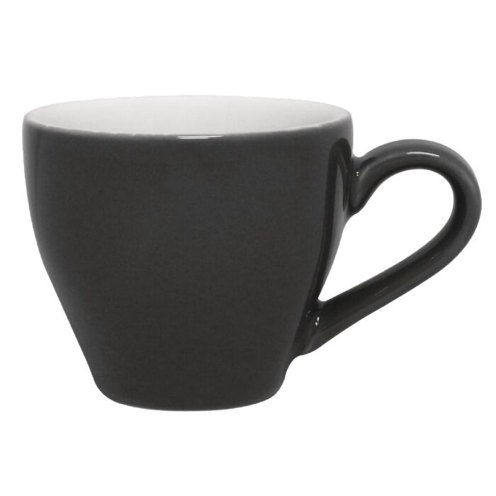 Olympia Cafe Espresso Cups Charcoal 100ml