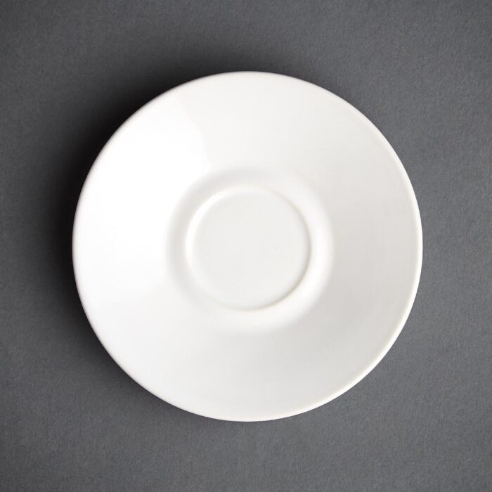 Olympia Cafe Espresso Saucers White 116.5mm
