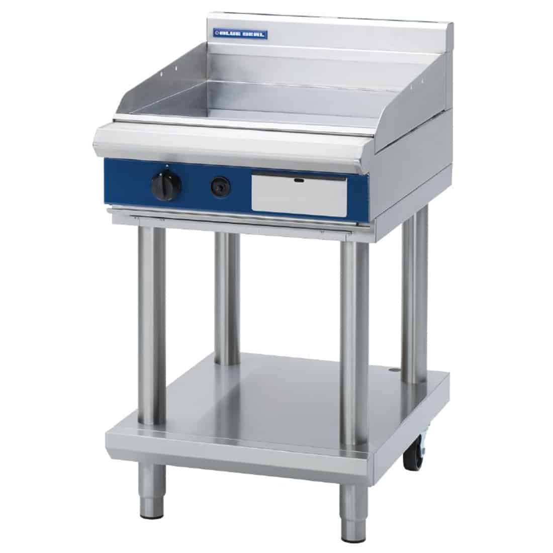 Blue Seal Evolution Griddle with Leg Stand Nat Gas 600mm GP514-LS/N