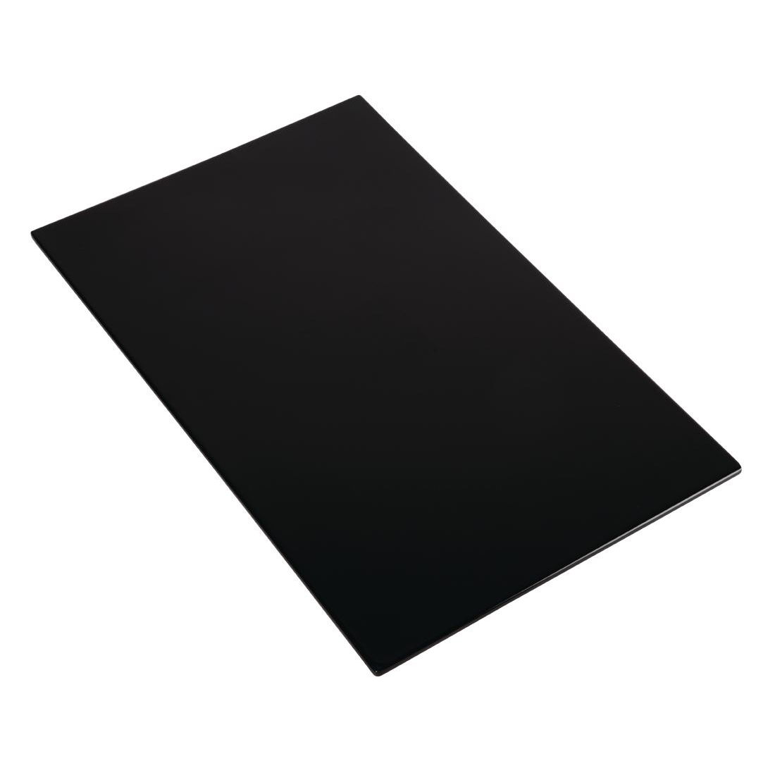 APS Zero Melamine Platter Black GN 1/1