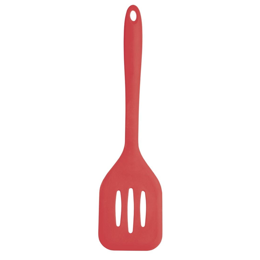 Kitchen Craft Silicone Flexible Slotted Turner Red 31cm