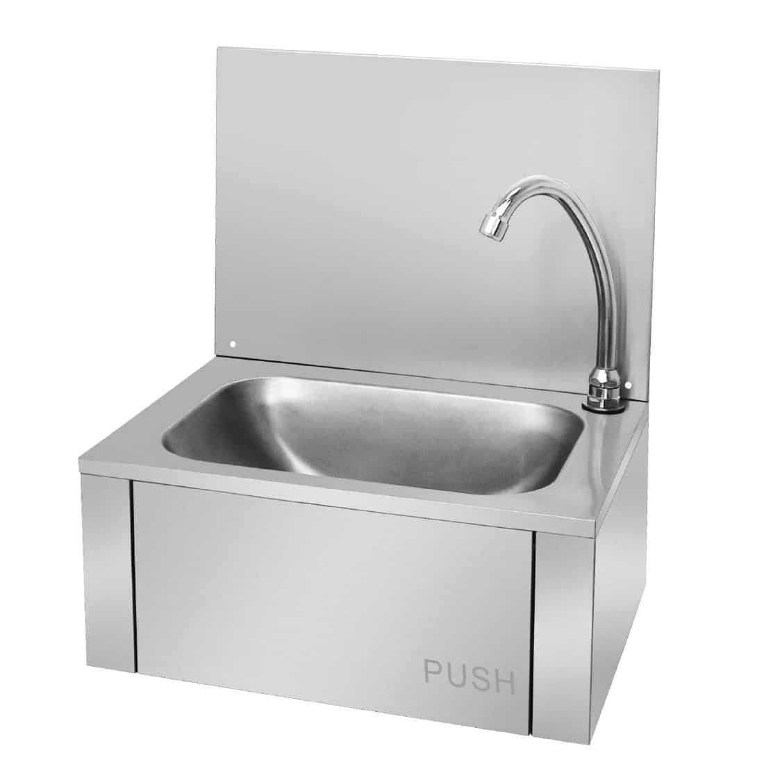 Vogue Stainless Steel Knee Operated Sink