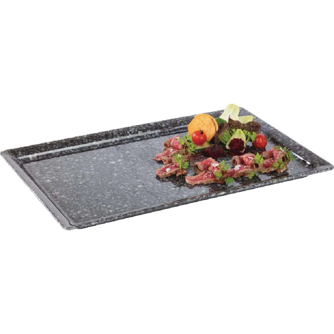 APS Granite Effect Melamine Tray 1/1 GN