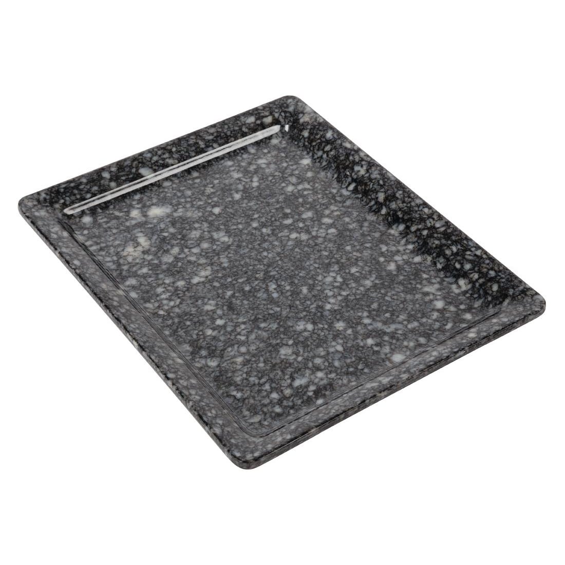 APS Granite Effect Melamine Tray GN 1/2