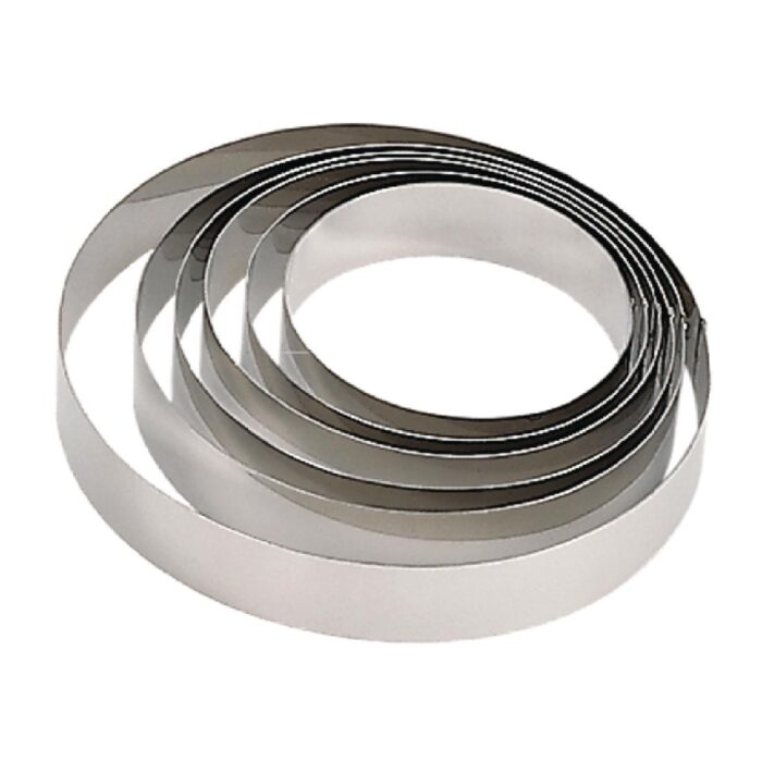 De Buyer Stainless Steel Mousse Ring 200 x 45mm