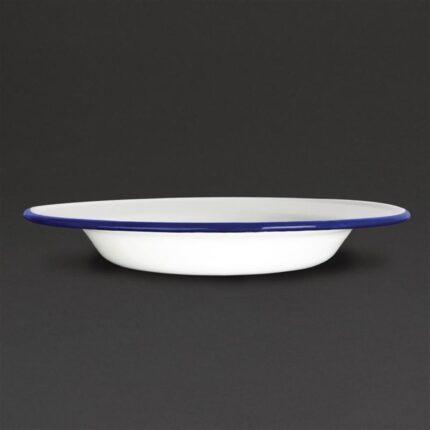 Olympia Enamel Soup Plates 245mm