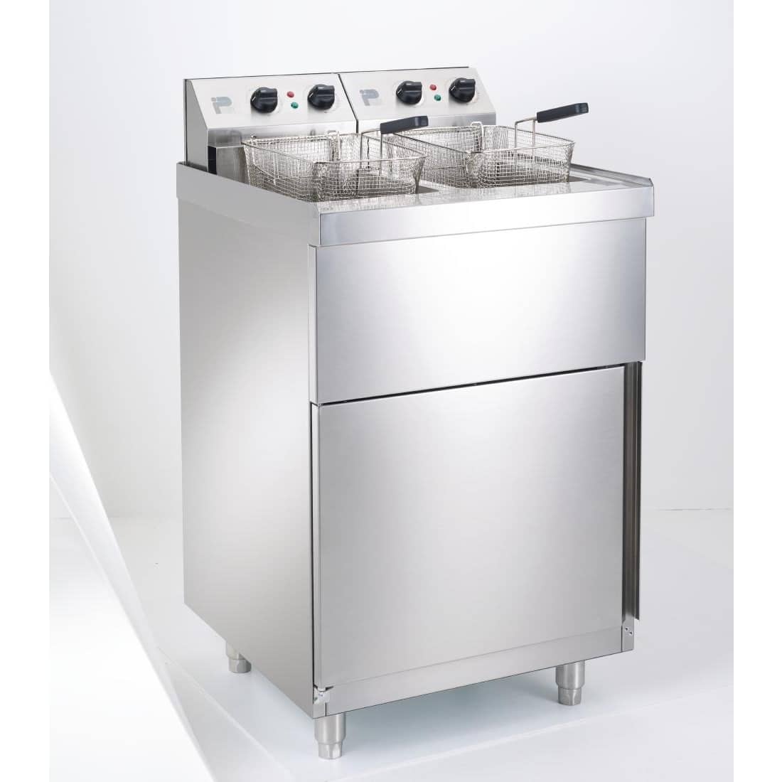 Parry Double Electric Pedestal fryer NPDPF9